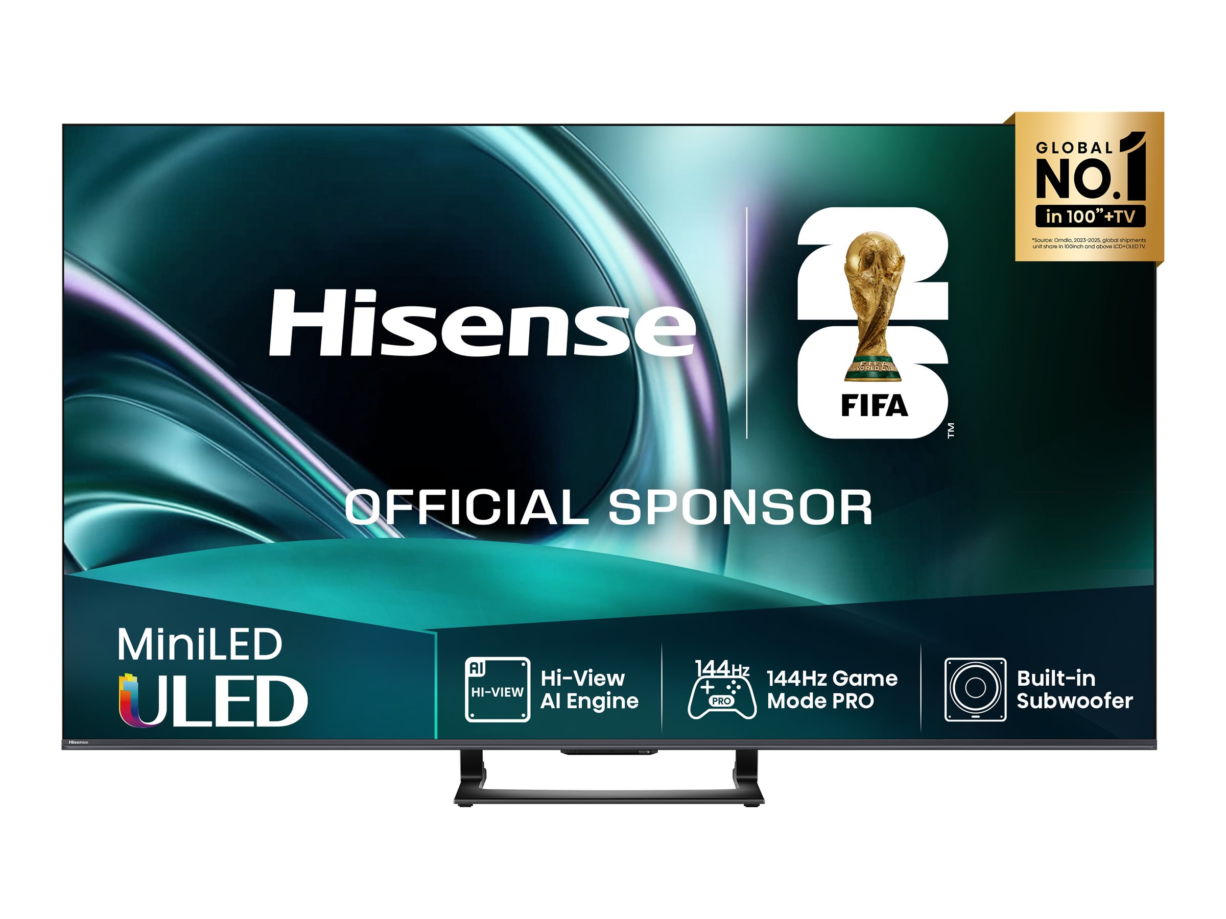 Hisense 75" Fladskærms TV LED 4K 75U7Q U7Q - 75" LED-backlit LCD TV - 4K