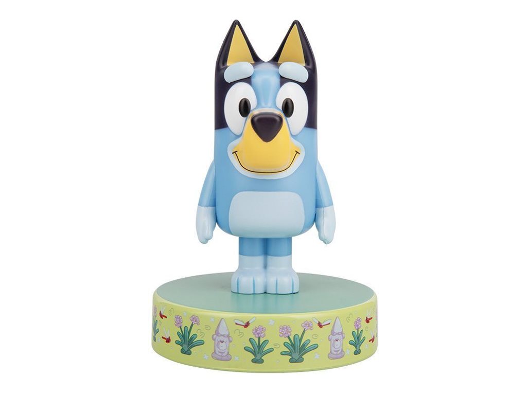Paladone Icon Bluey Blue Heeler Puppy - Nattelys - blødt varmt lys - blå