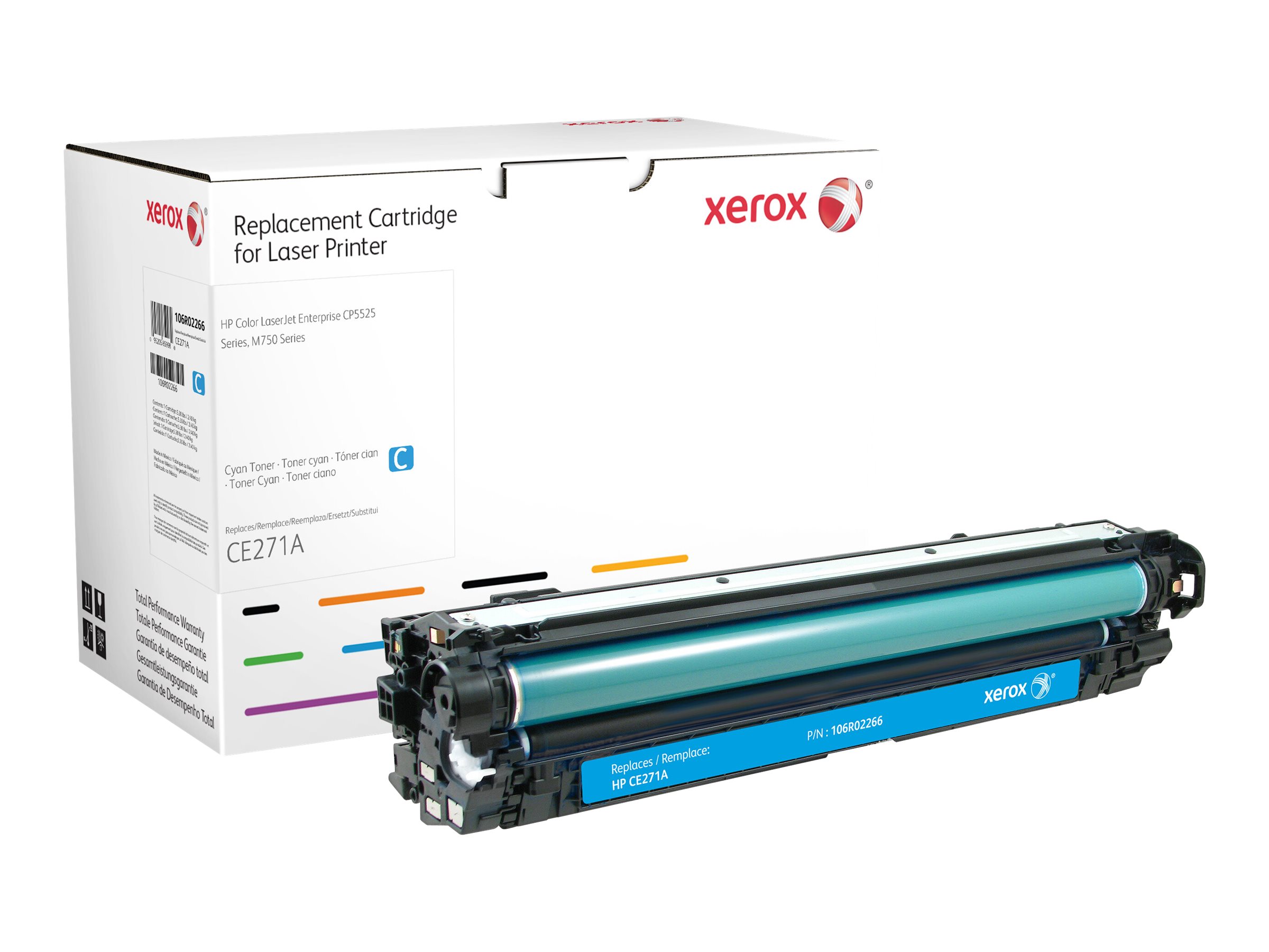 Xerox Cyan 15000 sider Toner 106R02266