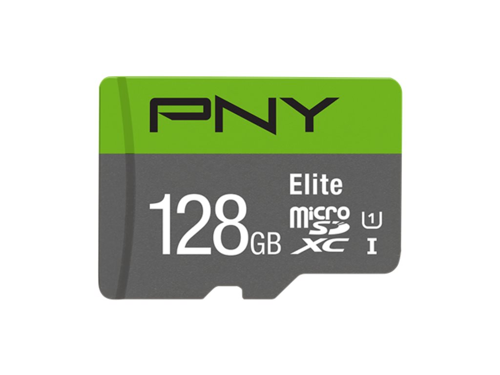 PNY Elite - Flashhukommelseskort - 128 GB - UHS-I U1 / Class10 - microSDXC UHS-I