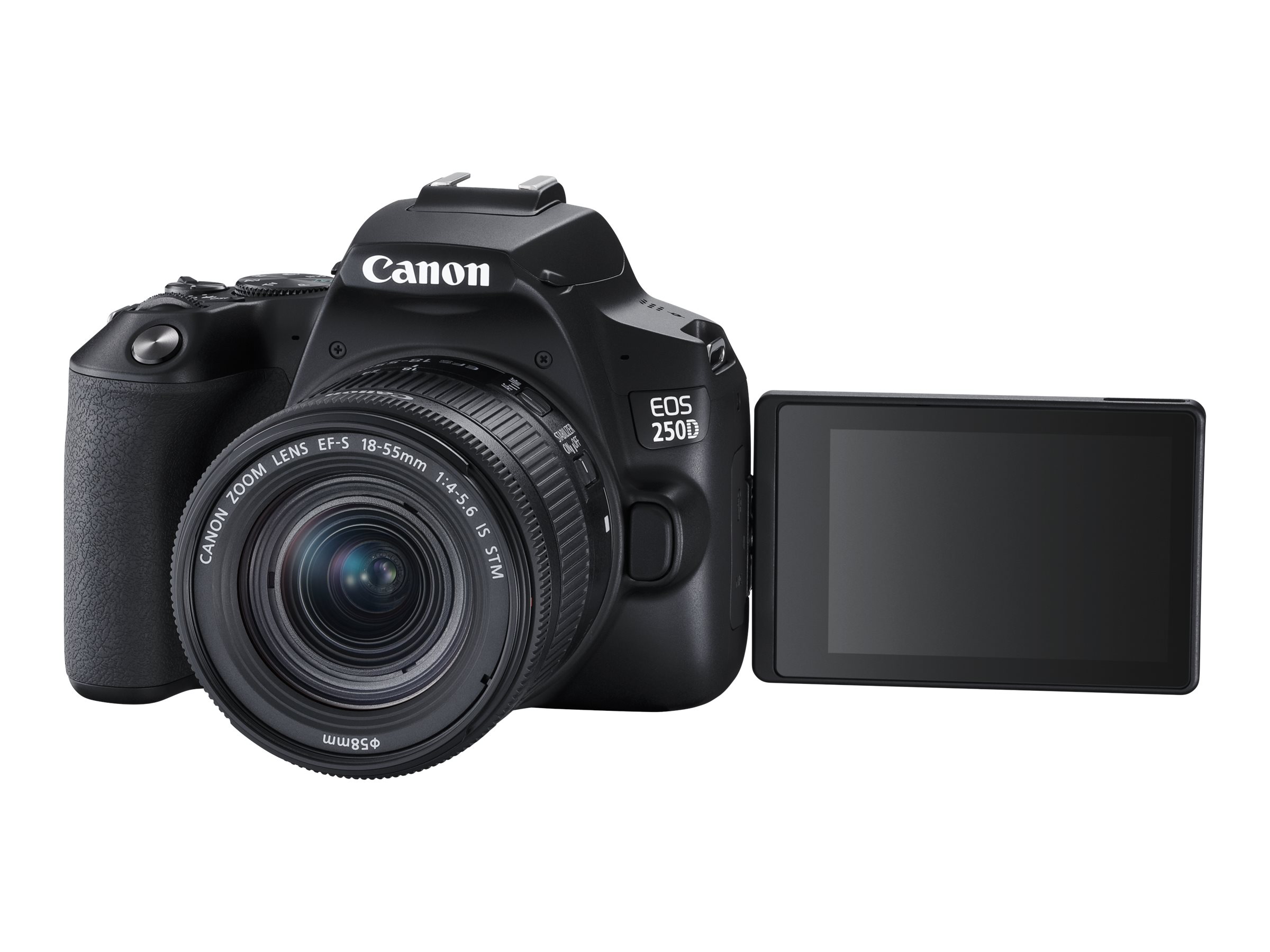 Canon EOS 250D 24.1Megapixel Sort Digitalkamera