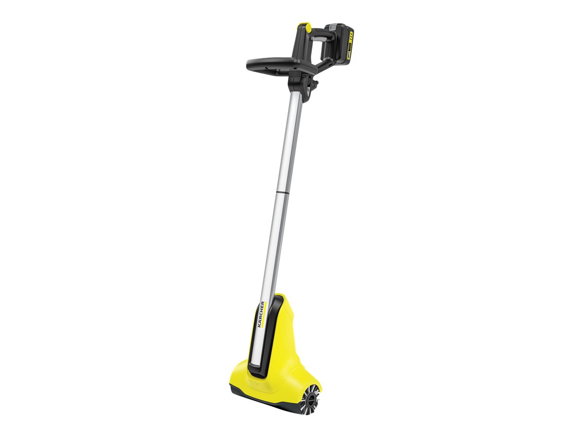 Højtryksrenser til terrasse - Kärcher Compact Battery, 180 l/t, sort/sølv/gul