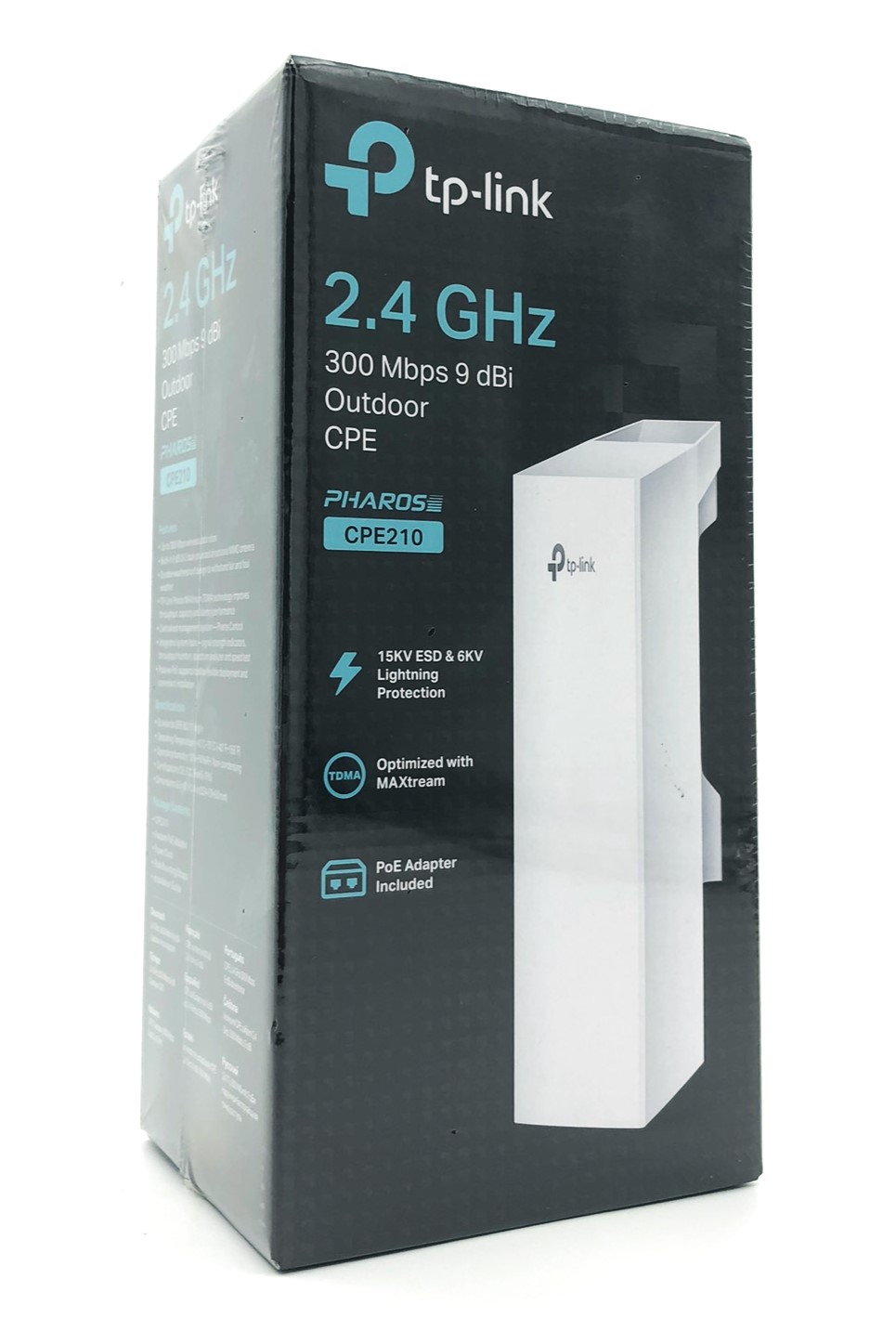 TP-Link CPE210, 2,4 GHz, 300 Mbit/s, AES, TKIP, WPA, WPA-PSK, WPA2, WPA2-PSK