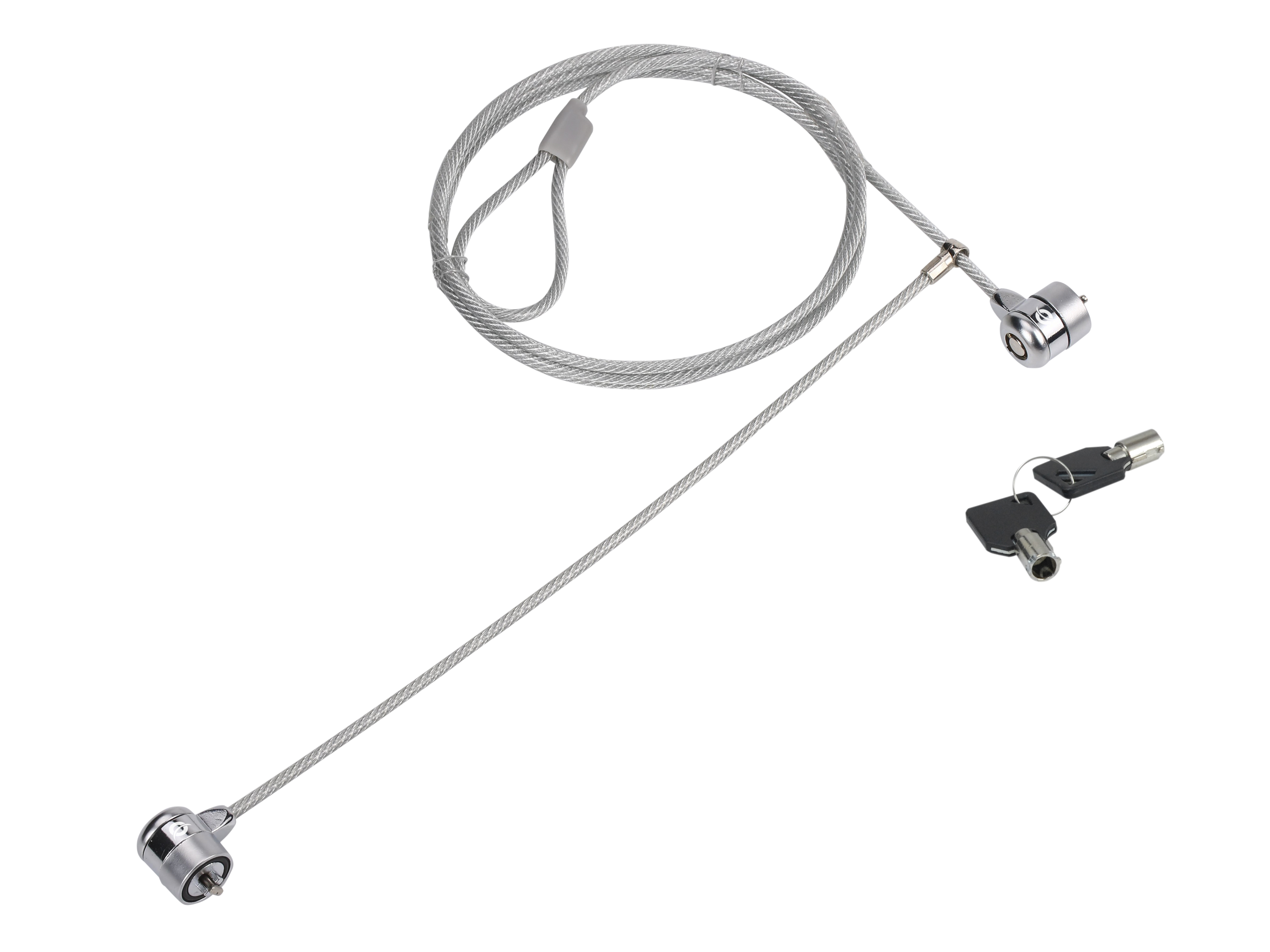 Conceptronic CNBSLOCK15T kabellås Sølv 1,5 m
