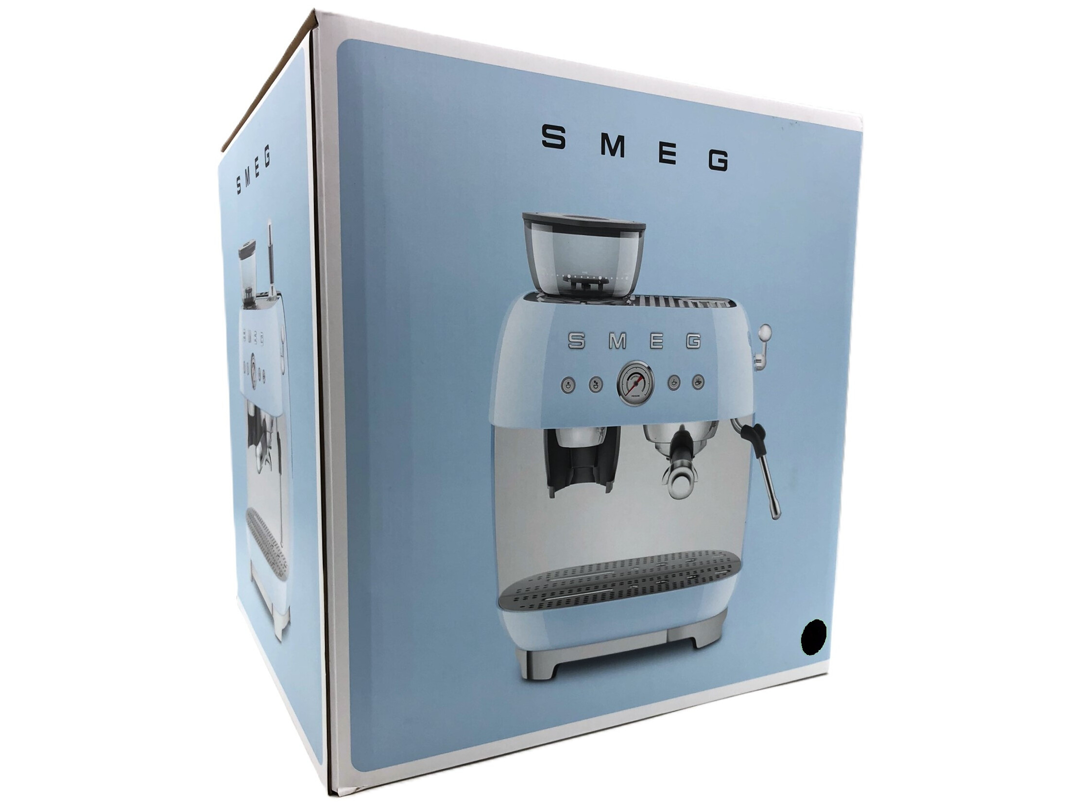 Smeg Smeg 50's Style espressomaskine med kaffekværn Sort