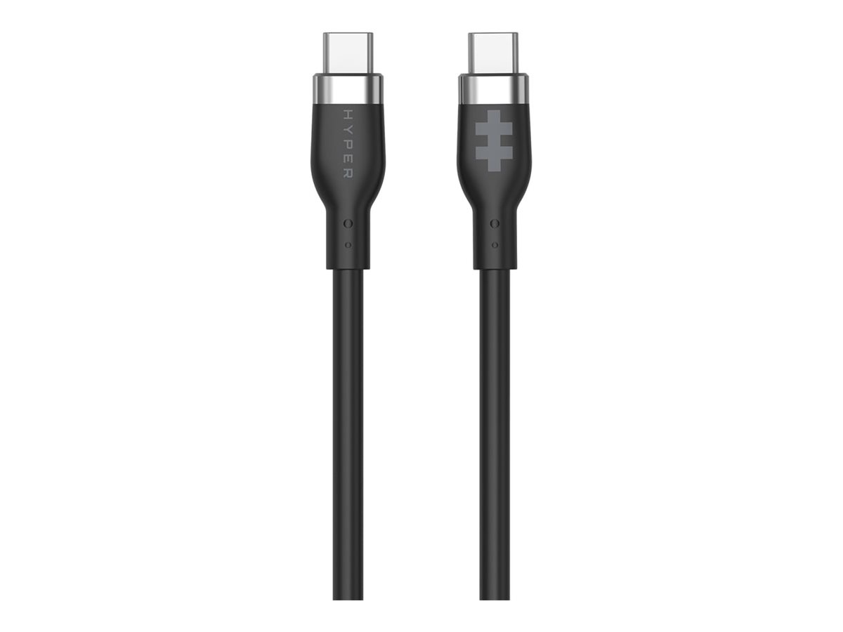 HyperJuice USB 2.0 USB Type-C kabel 1.5m Sort