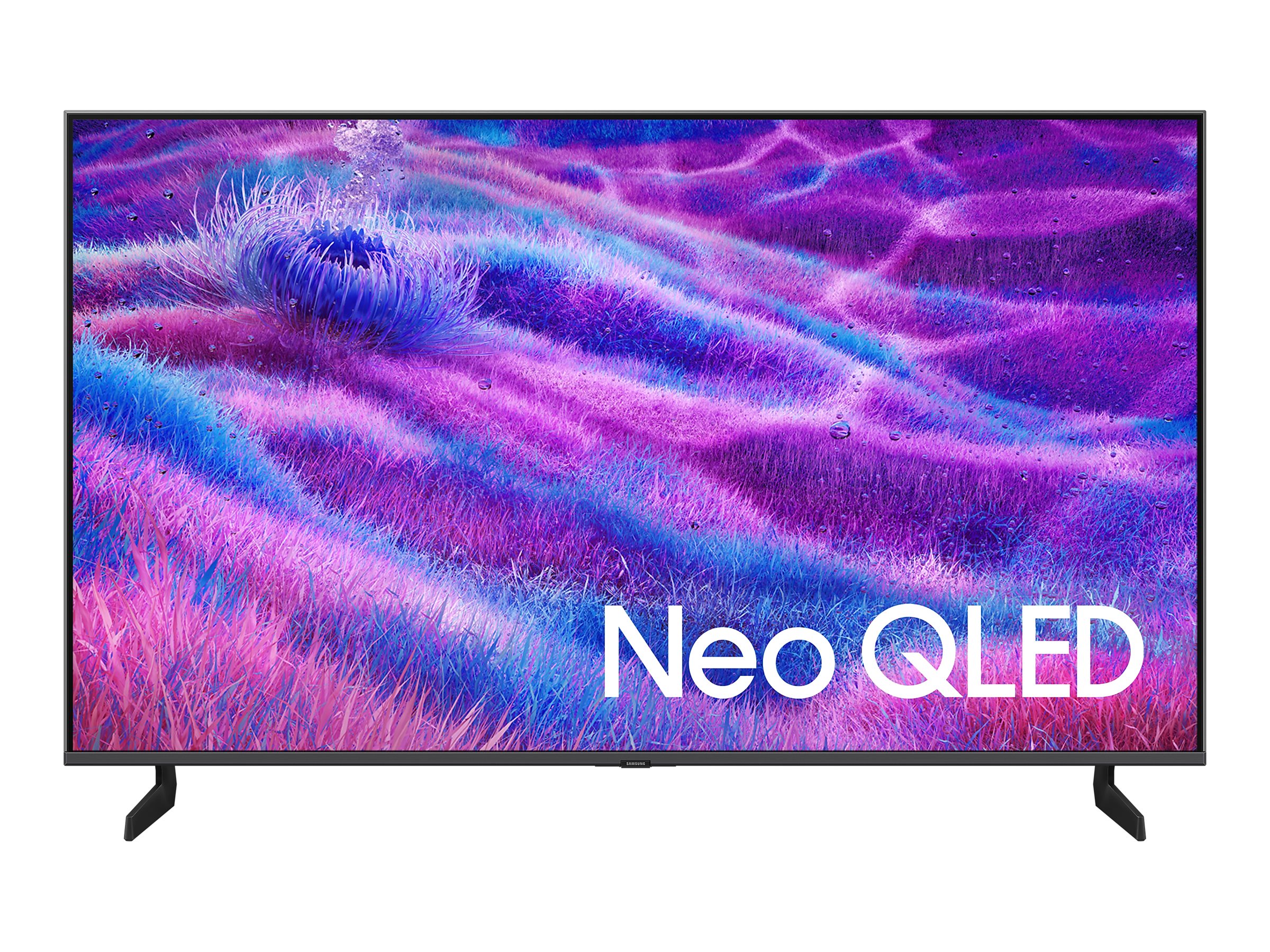 Samsung QE50QN80FAU - 50 Diagonal klasse QN80F Series LED-bagbelyst LCD TV - Neo QLED - Smart TV - Tizen OS - 4K UHD (2160p) 3840 x 2160 - HDR - Quantum Mini LED - sølv