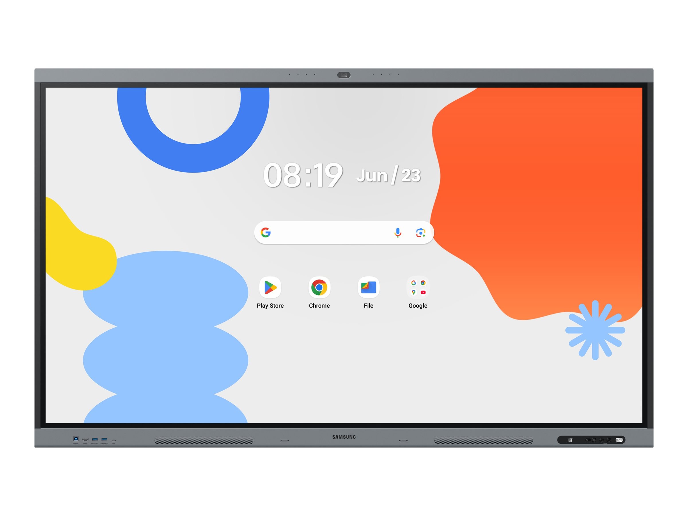 Samsung Interactive Display WA75FX-P LED-bagbelyst LCD fladt paneldisplay 3840 x 2160 75" billede