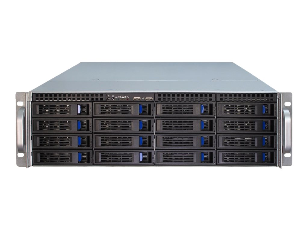 Inter-Tech IPC 3U-3416 - Kabinet - Server (Rack) - Sort