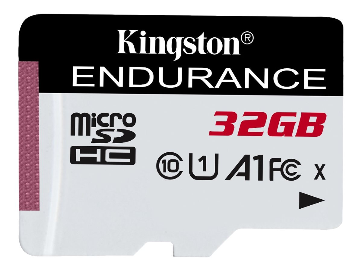 Kingston 32GB microSDHC Endurance 95R/30W C10 A1 UHS-I Card Only