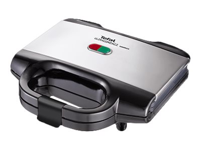 Tefal SM 1552 Ultracompact - Sandwichtoaster - 700 W - rustfrit stål/sort