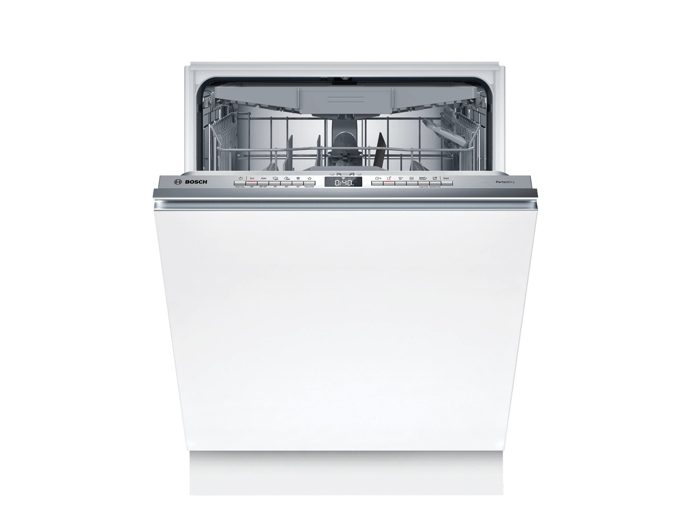 Bosch SMV6YCX02E - Opvaskemaskine - Rustfrit stål