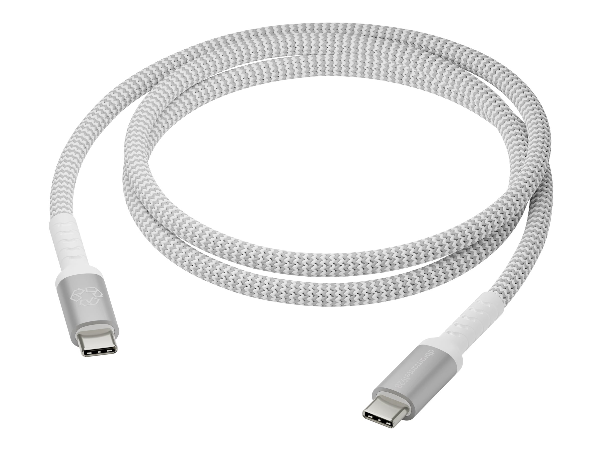 Dbramante1928 - Braided Usb-c To Usb-c Cable - 1.2m - Grey