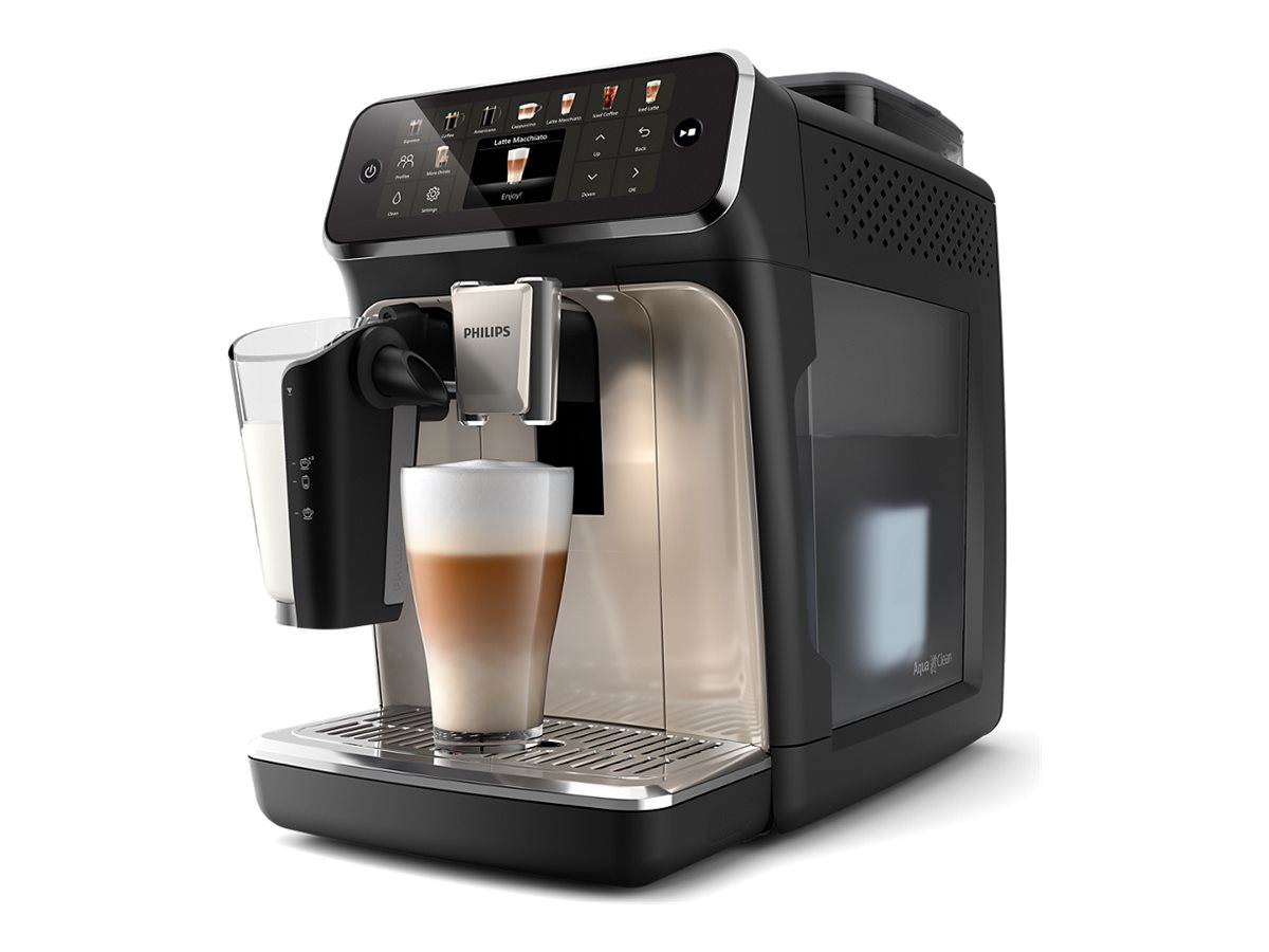 Philips 5500 series EP5547 - automatic coffee machine with cappuccinatore - 15 bar - black/chrome-plated