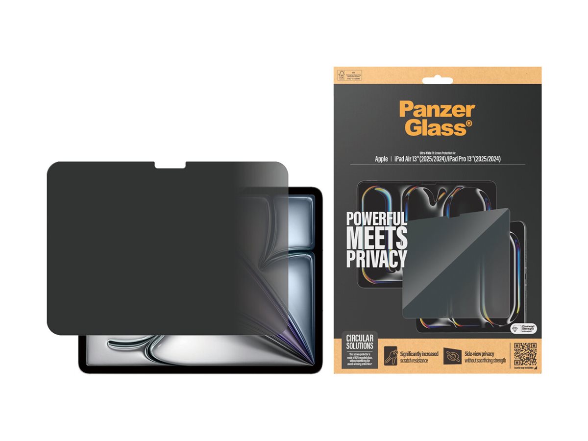 Panzerglass Ultra-wide Fit Ipad Air 13 tommer (m2), Ipad Air 13 tommer (m3), Ipad Air 13 tommer (m4), Ipad Pro 13 tommer (m4), Ipad Pro 13 tommer (m5)
