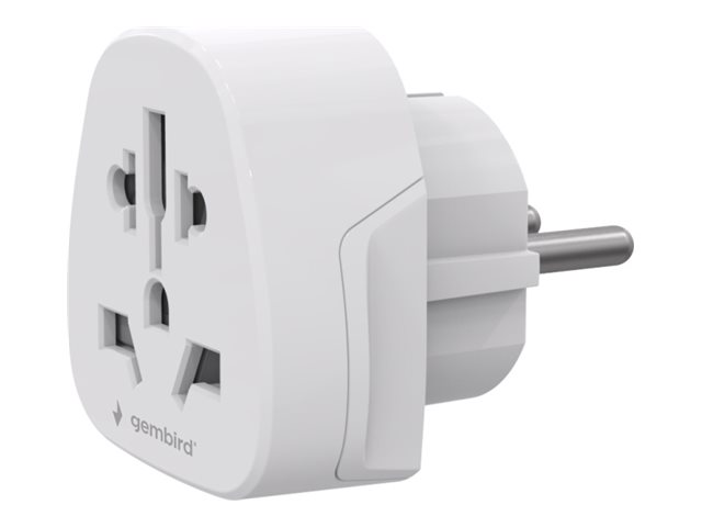 Gembird World to EU power adapter plug 15 A
