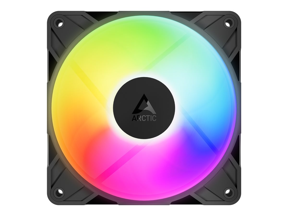 Arctic P12 Pro Reverse A-RGB - 3 Pack - Kabinet køler - 120mm - Sort