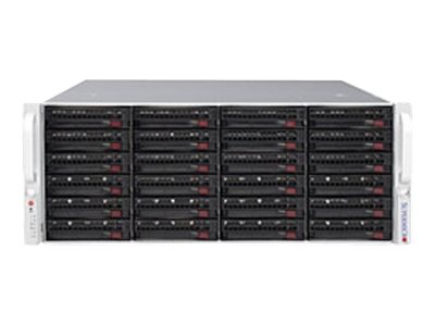 Supermicro SC846 BE1C-R1K23B Rackversion Forstærket forlænger ATX 1200Watt Strømforsyning Sort