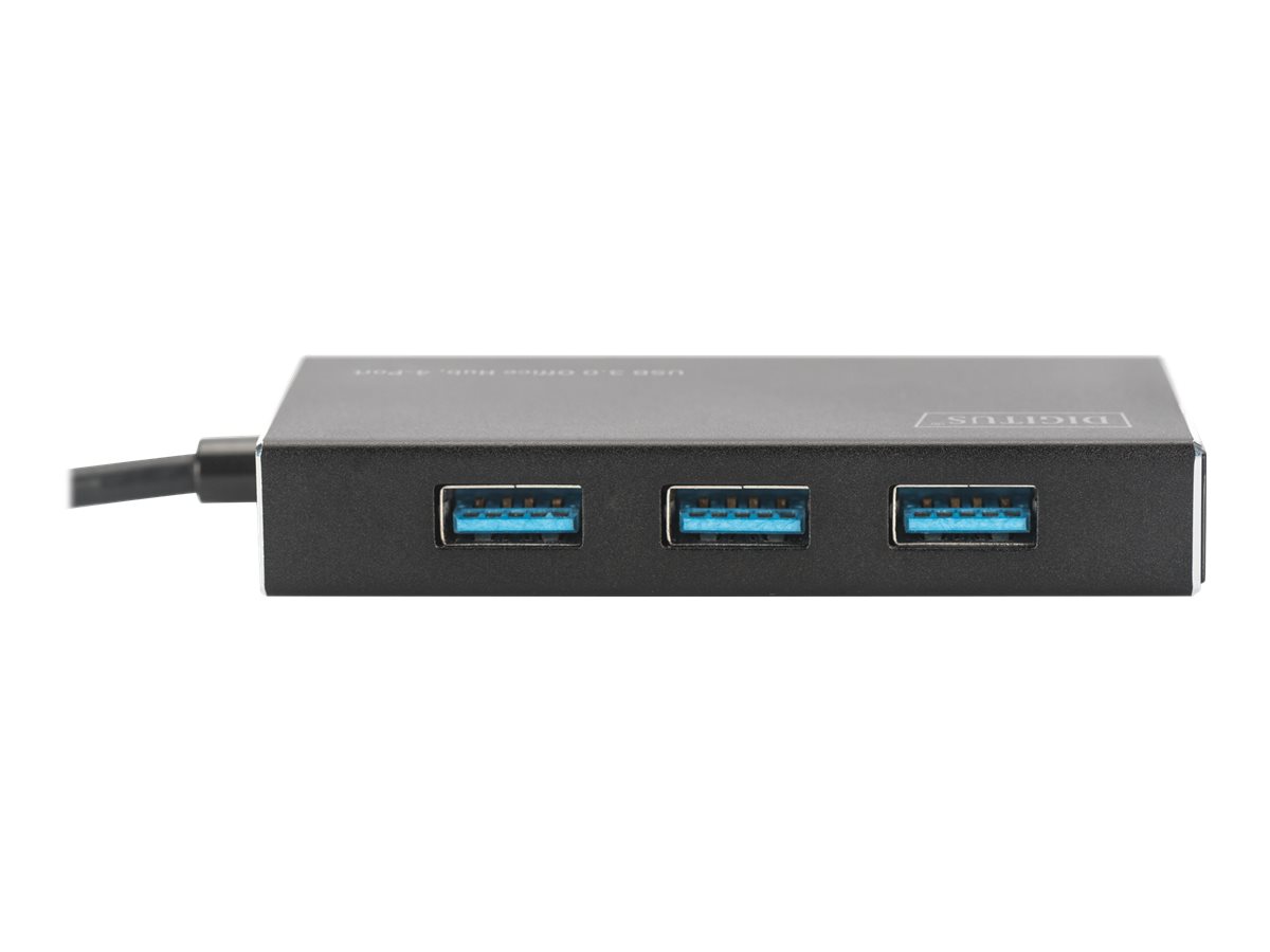 Digitus Da-70240-1 Interface Hub Usb 3.2 Gen 1 (3.1 Gen 1) Type-a 5000 Mbit/s Sort