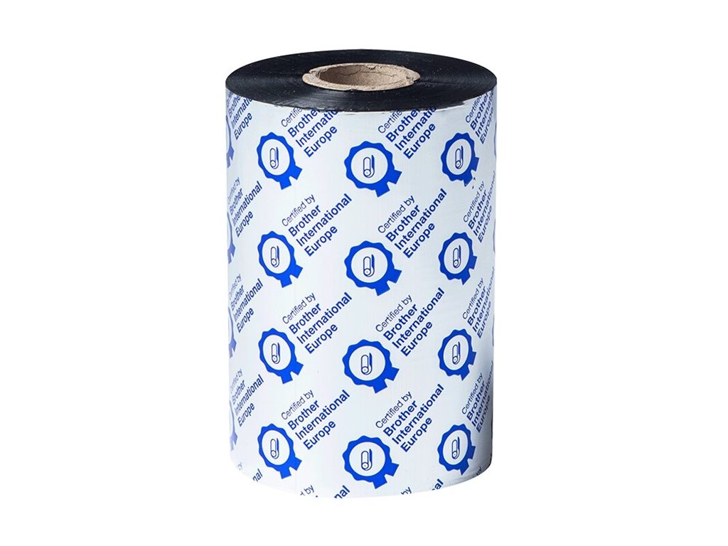 Brother Standard - Sort - 110 mm x 450 m - farvebånd refill (termisk overføring) (pakke med 8) - for Brother TJ-4020TN, TJ-4120TN