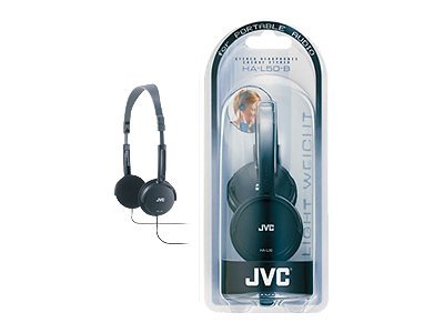 JVC HA L50-B Kabling Hovedtelefoner Sort