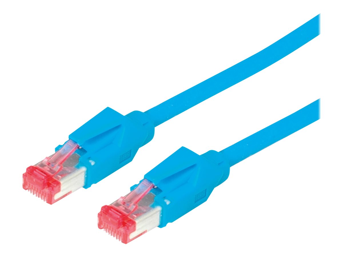 Draka Comteq S/FTP Patch cable Cat6, Blue, 2m 2m Blå