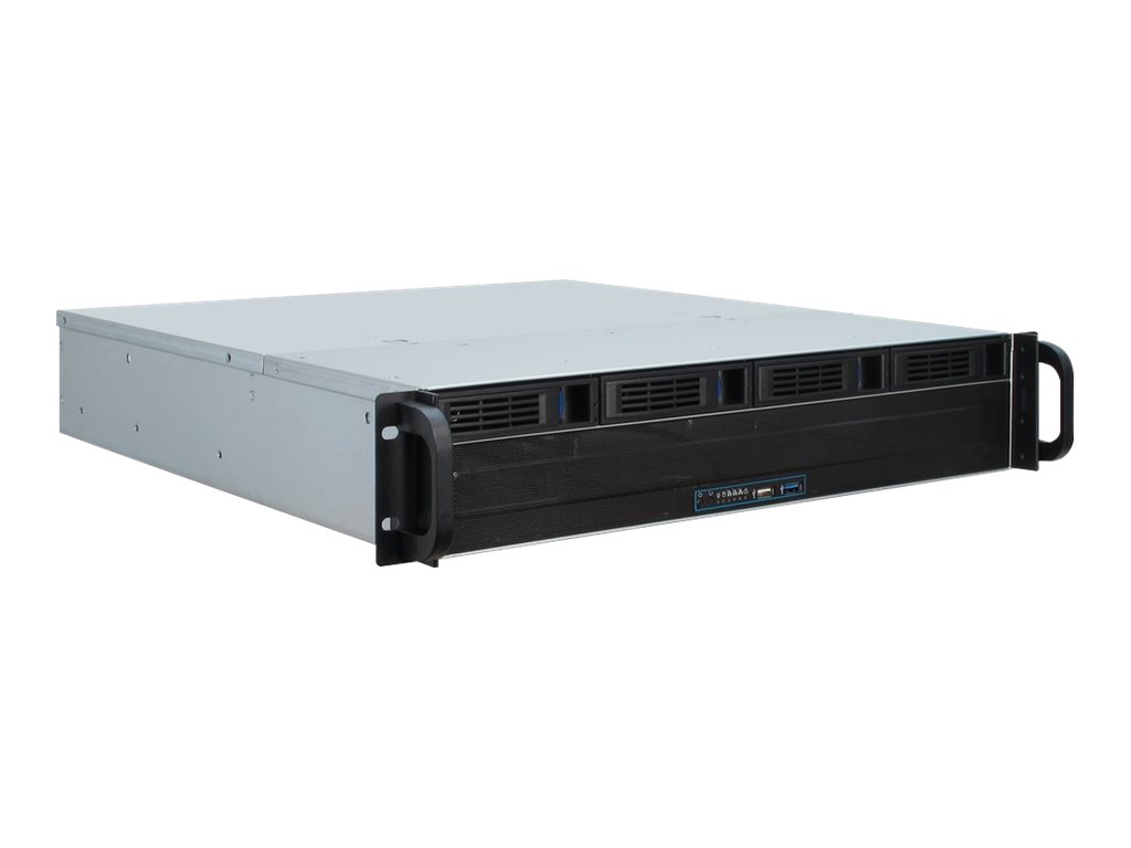 Inter-Tech 48.3cm IPC 2U-2404   2HE S-ATA STORAGE retail