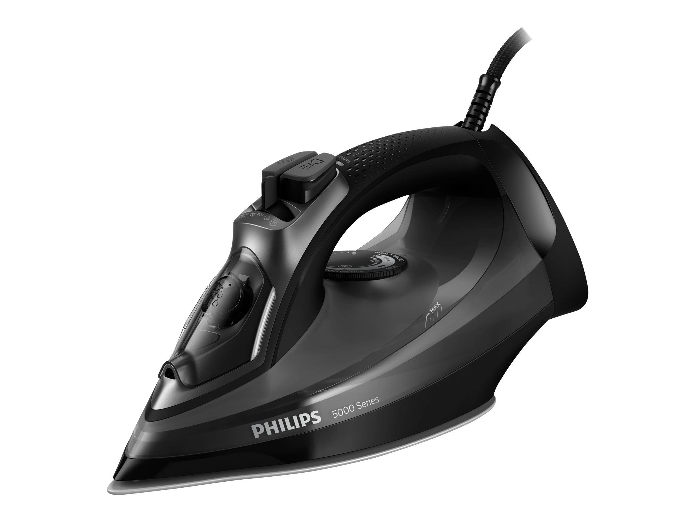 Philips 5000 series DST5040 - Dampstrygejern - såleplade: SteamGlide Plus - 2600 W