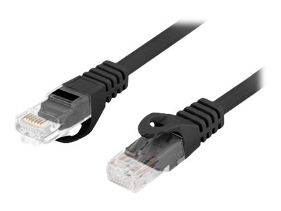 Lanberg CAT 6 Ikke afskærmet parsnoet (UTP) 50cm Patchkabel Sort