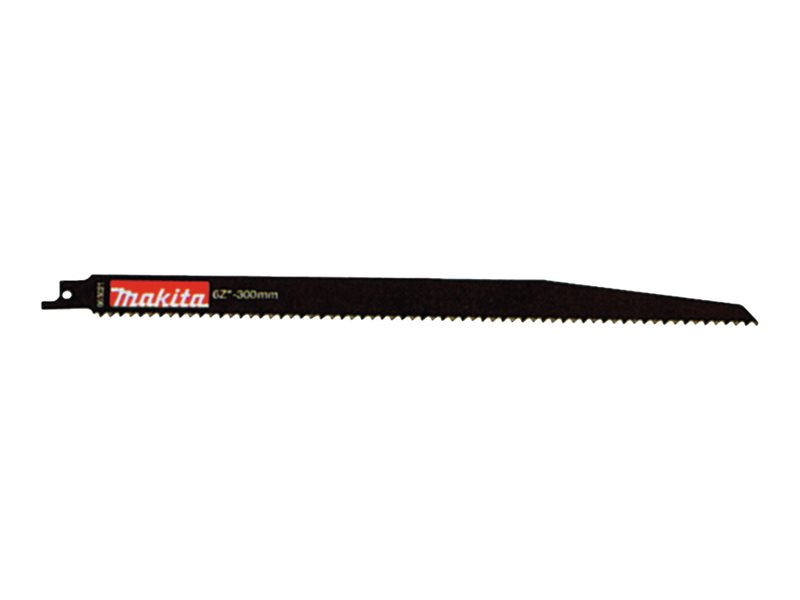 Makita - Sabelsavsklinge - for træ, plastik, gipsplade, profiltræ - 5 stykker - længde: 300 mm - bredde: 19 mm - for Makita DJR183, DJR183RT1J, DJR183Z, JR002GZ, JR3070CT