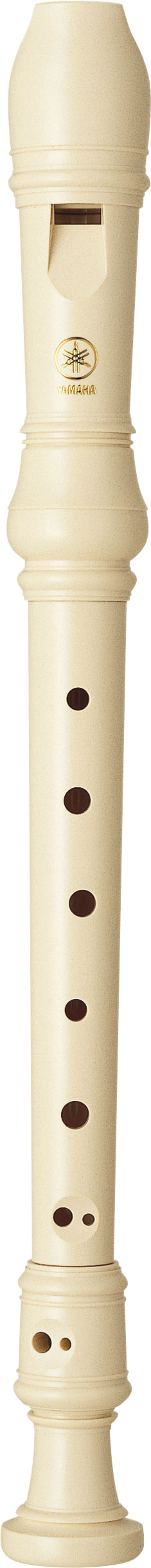 Yamaha YRS-23, Ende-blæst (næbformet mundstykke), Blokfløjte, Soprano, Syntetisk ABS, Elfenben