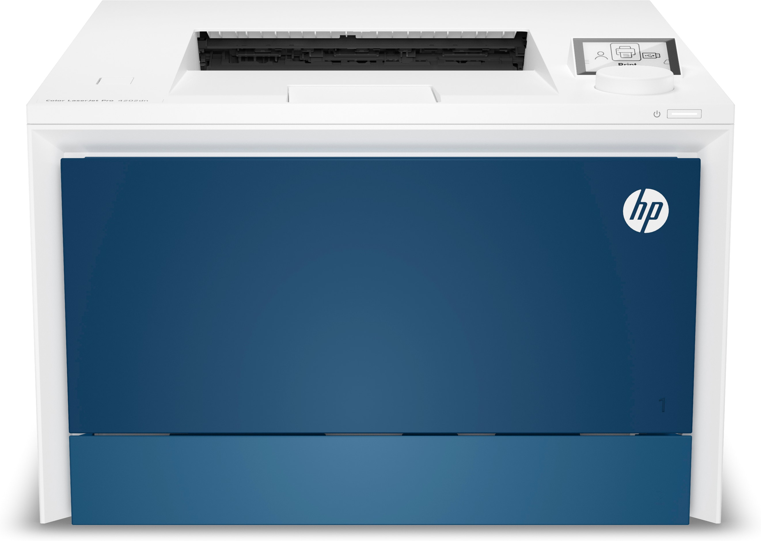 HP Color LaserJet Pro 4202dn - Printer - farve - Duplex - laser - A4/Legal - 600 x 600 dpi - op til 35 spm (mono) / op til 33 spm (farve) - kapacitet: 300 ark - Gigabit LAN, USB 2.0, USB 2.0 vært