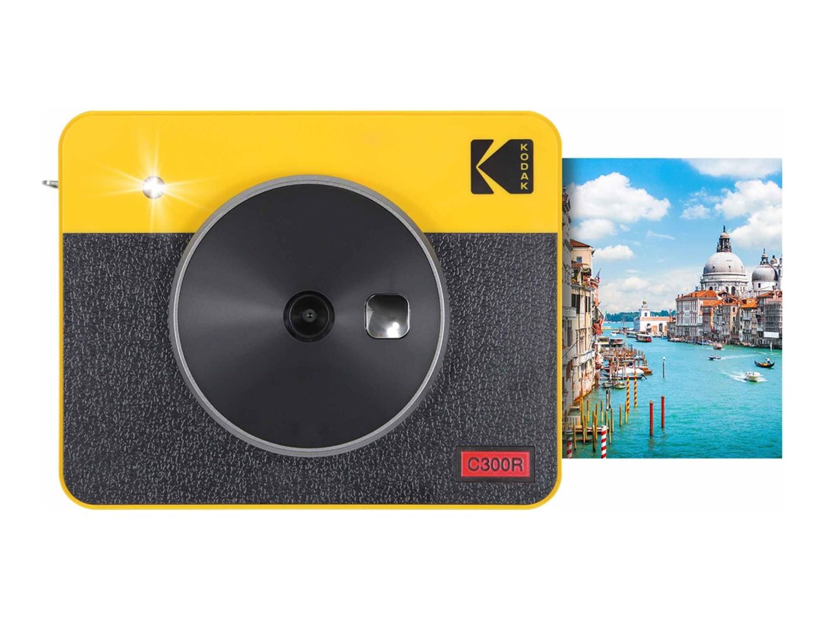Kodak Mini Shot 3 Retro - Øjeblikkelig kamera gul