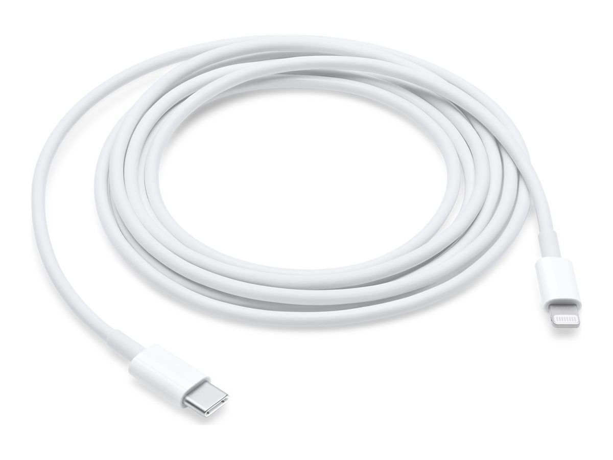 Apple - Usb-c Til Lightning Adapter Kabel - 2 M - Hvid