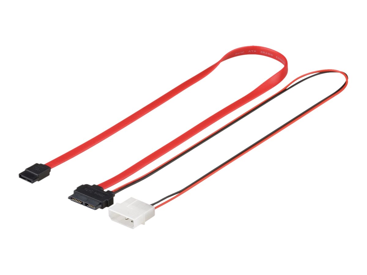 goobay Seriel ATA-kabel Sort Rød 30cm