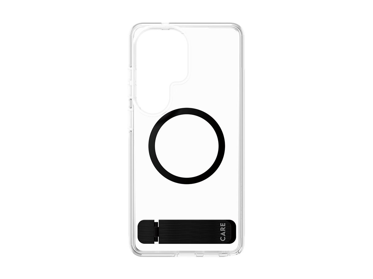 PanzerGlass CARE™ by ® Urban Explorer Case Transparent w. Black Kickstand & Qi Samsung Galaxy S26 Ultra Beskyttelsescover Transparent billede