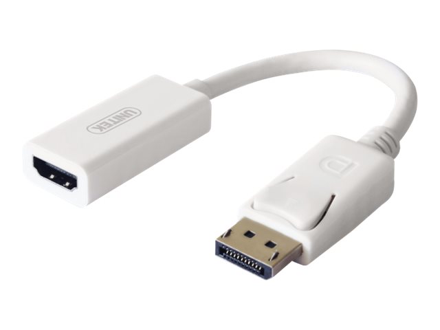 Unitek Videoadapter DisplayPort / HDMI Hvid