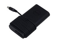 Original Dell oplader. 90W - 19.5V/4.62A (7.4x5.0). Rund model.