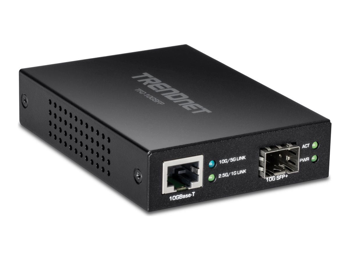 TRENDnet TFC-10GSFP Fibermedieomformer