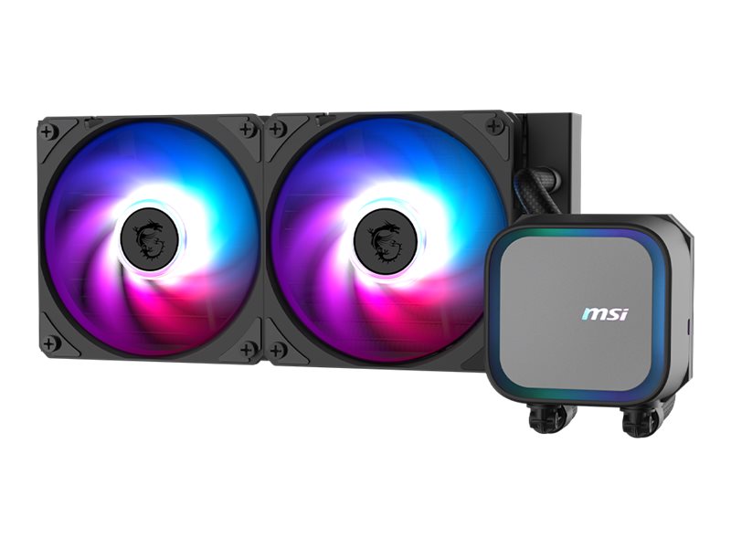 MSI MAG CORELIQUID A13 240 - Processors flydende kølesystem - Radiatorstørrelse: 240 mm - (for: LGA1700, LGA1851, AM5, AM4) - kobber - 120 mm