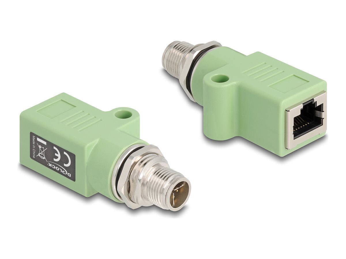 DeLOCK CAT 5e Afskærmet parsnoet (STP) Netværksadapter Grøn