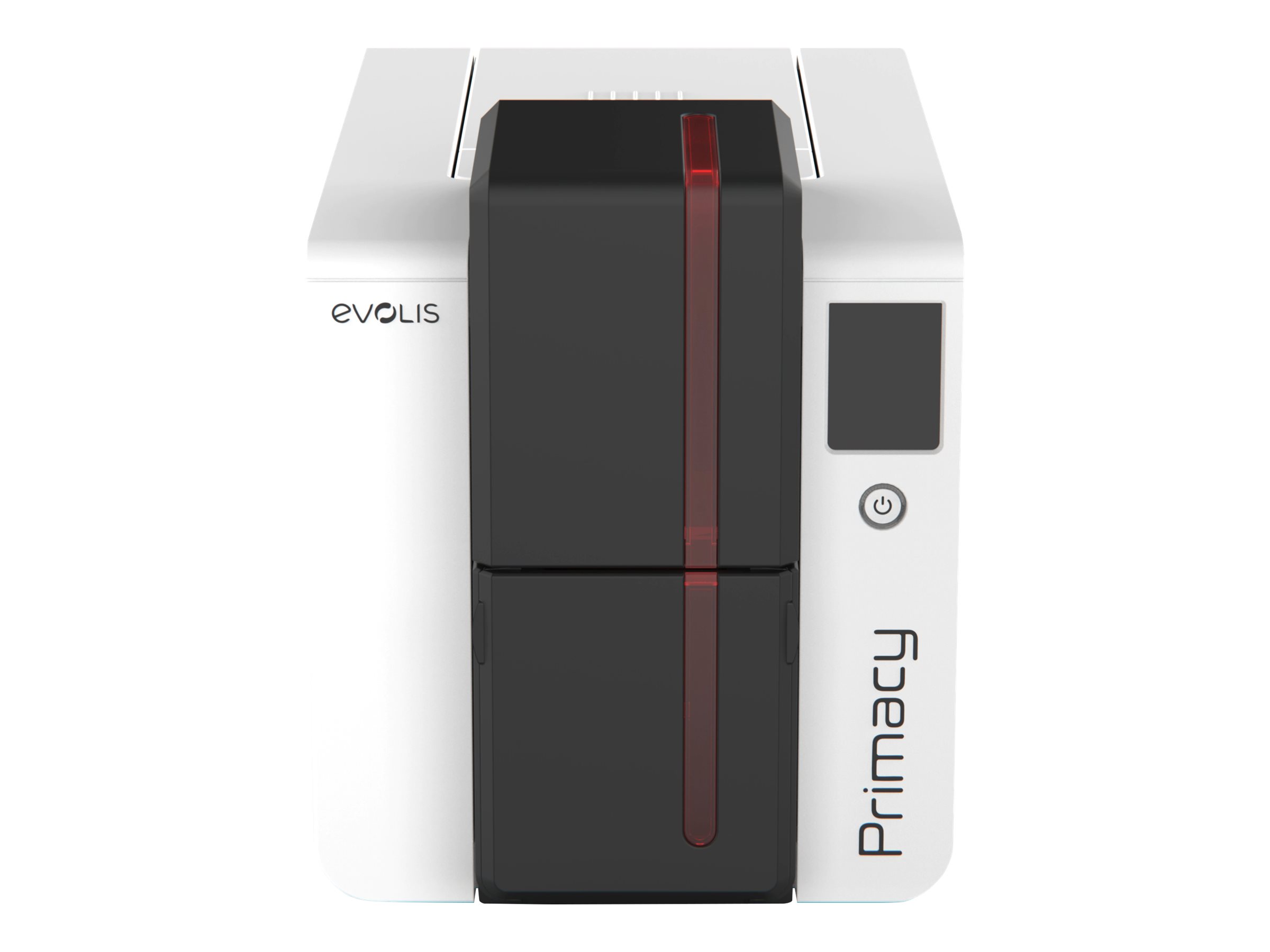 Evolis Primacy 2 Duplex Expert - Plastikkortprinter - farve - Duplex - blæksubliminering/termisk resin genskrivelig - CR-80 Card (85.6 x 54 mm) - 300 x 1200 dpi op til 170 kort/time (farve) - kapacitet: 100 kort - USB, LAN