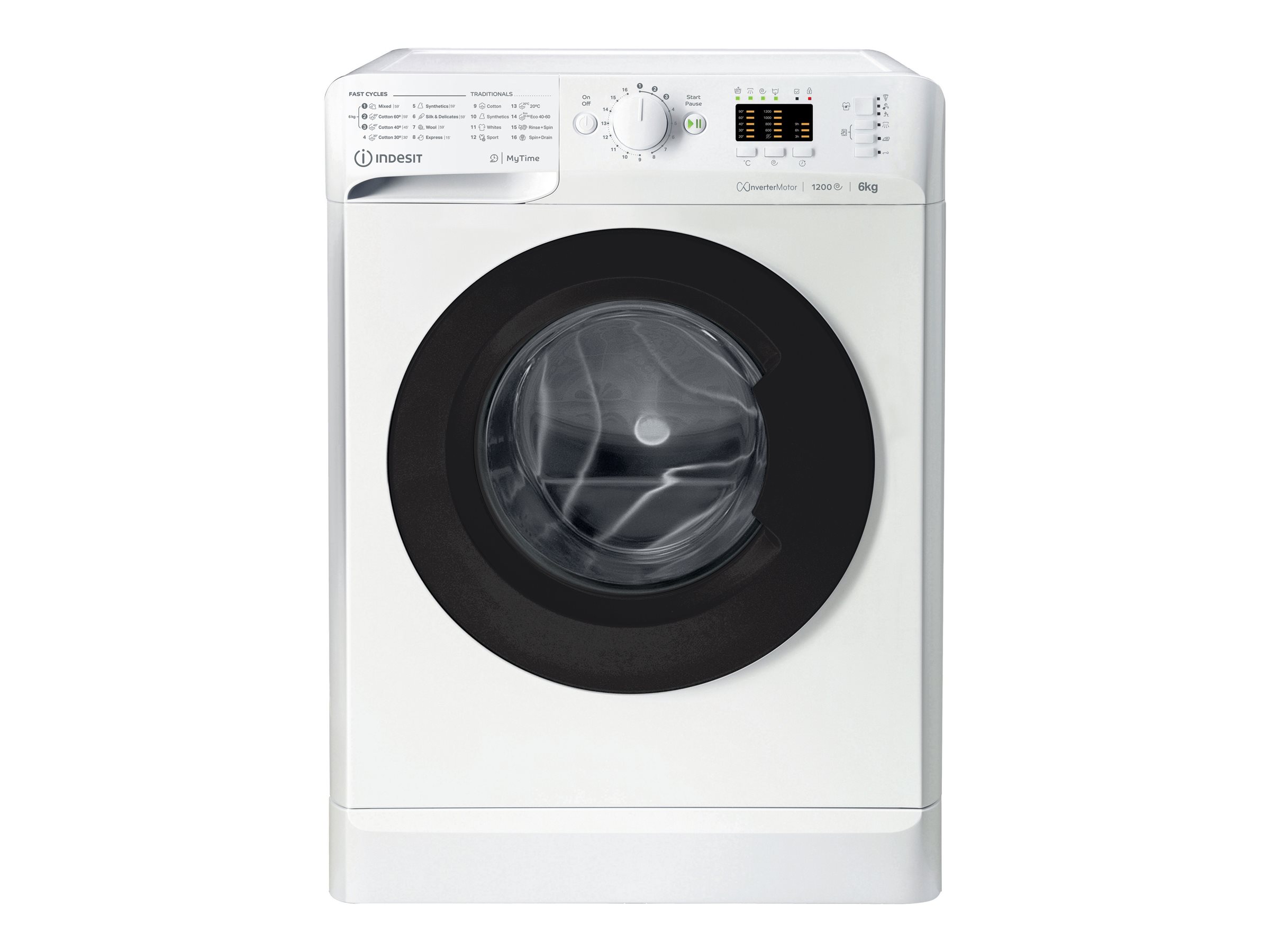 Indesit MyTime MTWSA 61294 WK EE Vaskemaskine Vaskemaskine