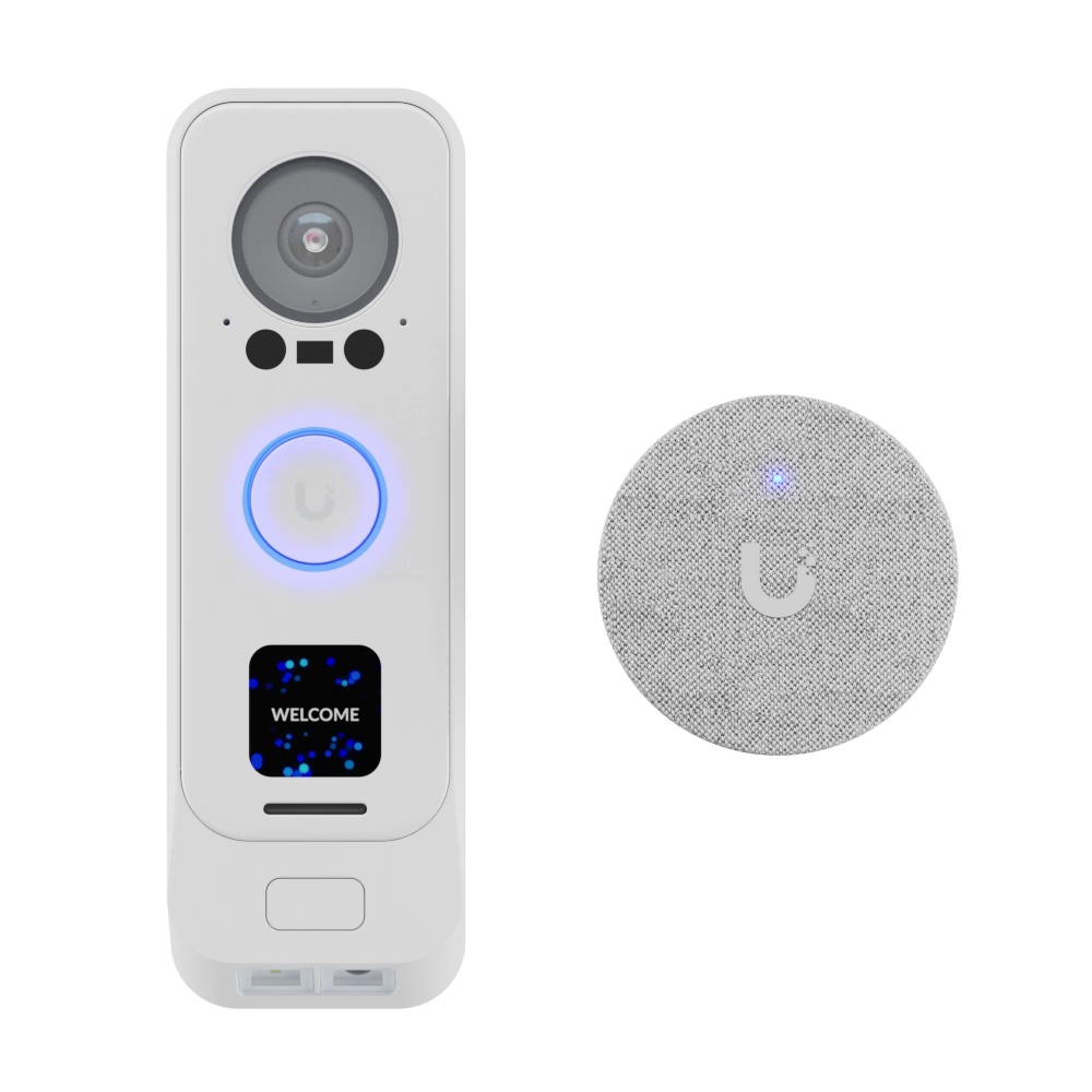 Ubiquiti Unifi Protect G4 Doorbell Pro Kit Hvid Dørringeklokke