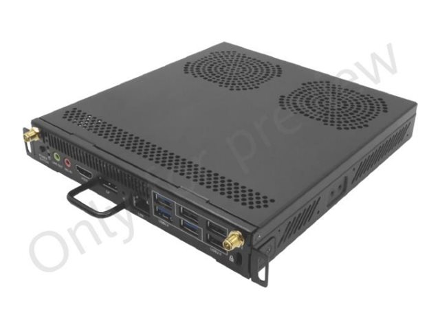 Huawei ICD OPS i7 Z - Digital signage afspiller - 16 GB RAM - Intel Core i7 - SSD - 512 GB - Windows 11 IoT Enterprise - 4K UHD (2160p) - sort