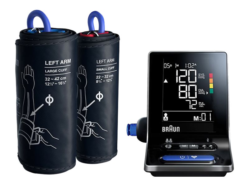 Braun ExactFit 5 Connect BUA6350EU Blodtryksmåler Sort