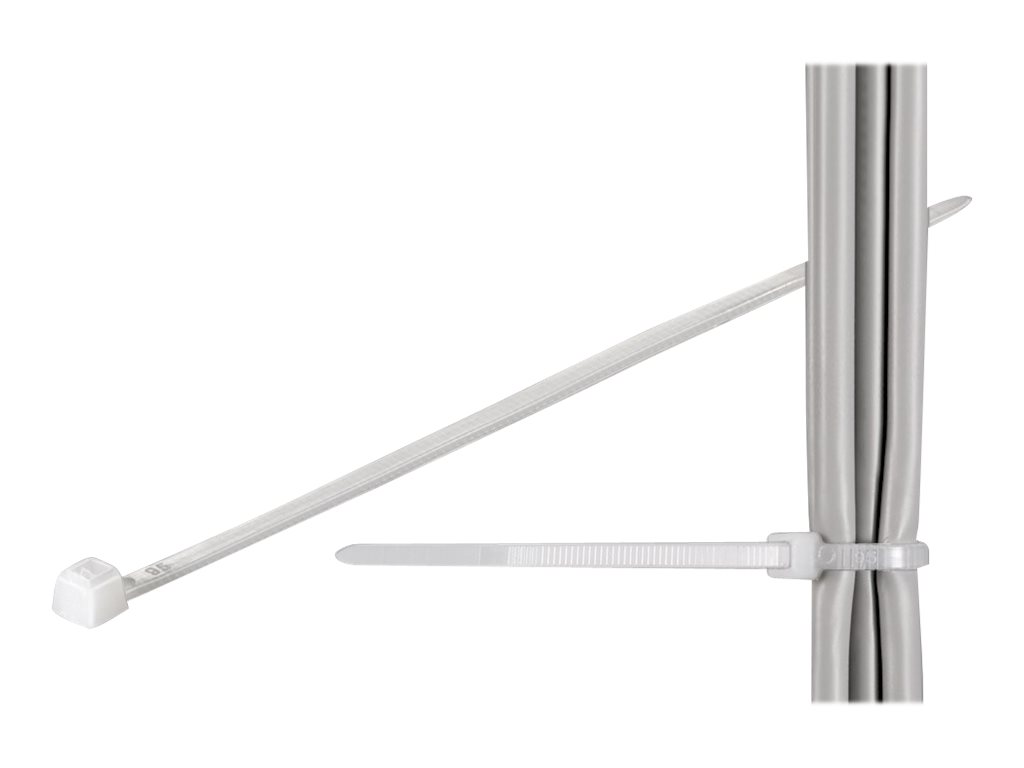 Kabelstrips - 3,5x292mm, Neutral (100 stk.)