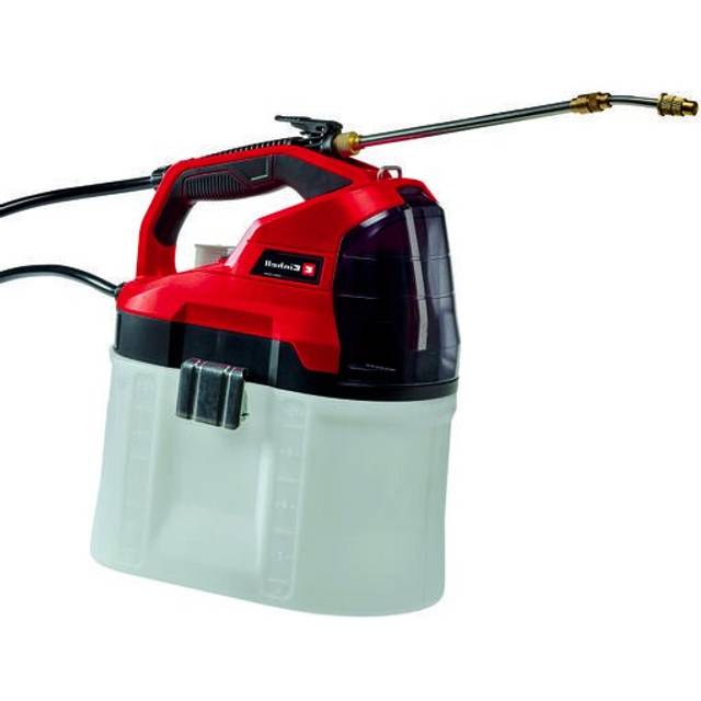 Einhell GE-WS 18/75, Rygsæk havesprøjte, 8,2 L, 7,5 L, Sort, Rød, Hvid, Rustfrit stål, 3,5 bar - SOLO