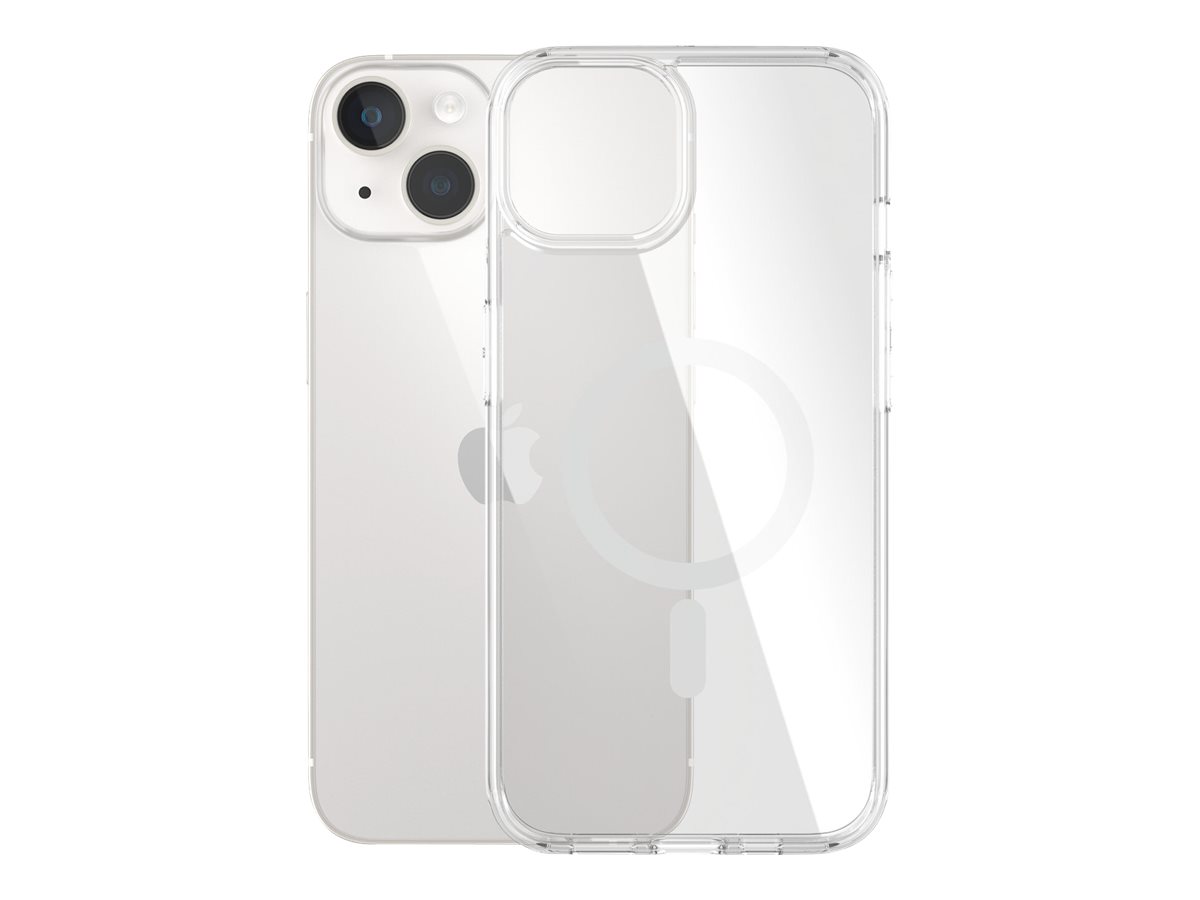 PanzerGlass HardCase - Clear Edition - bagsidecover til mobiltelefon - MagSafe-kompatibilitet - genbrugt plastik - gennemsigtig - for Apple iPhone 14