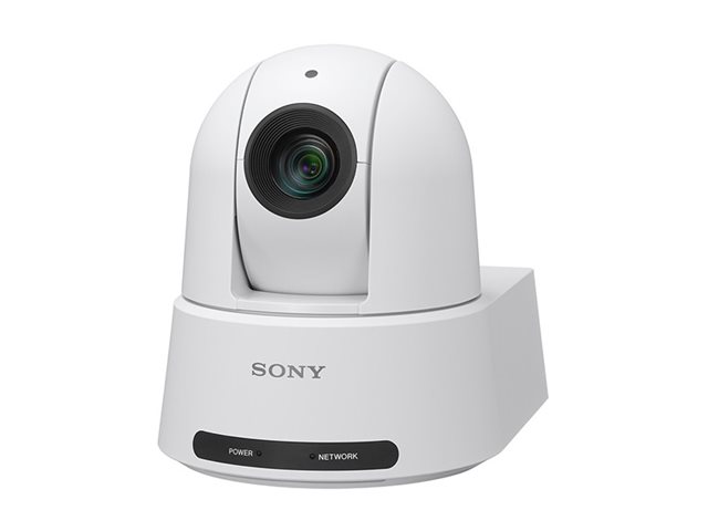 Sony SRG-A12 - Konferencekamera - PTZ - kanontårn - farve (Dag/nat) - 8,5 MP - 3840 x 2160 - automatisk irisblænder - motoriseret - 1700 TVL - audio - HDMI, SDI - LAN - H.264, H.265 - PoE Plus Class 4
